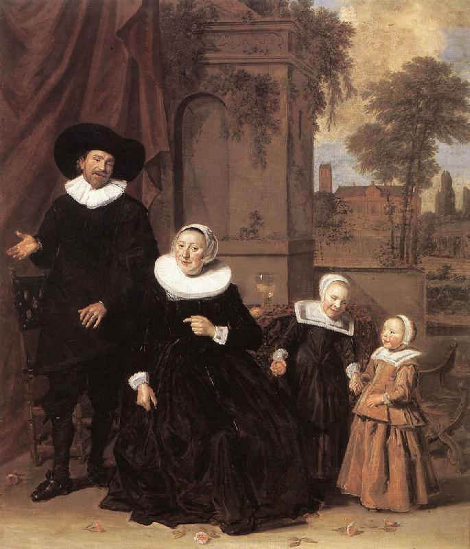 HALS, Frans Family Portrait china oil painting image